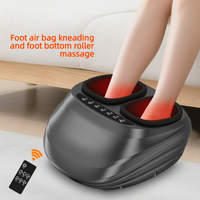 Foot Massager With Vibration, deep kneading, pressing, Acupressure Heating functions to relieve soreness in Legs Feet