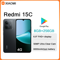 Xiaomi Redmi 15C 8GB+256GB Ultra-slim Android Phone 6000mAh Battery Fingerprint Facial Recognition Smartphone New Arrival