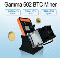 2026 New Bitaxe Gamma 601/602 1.7~1.8TH/s Bitcoin Miner 35W Silent SHA-256 ASIC BTC Home Mining Machine