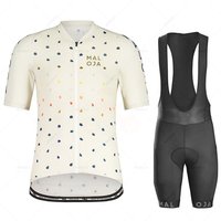 Ensemble de vêtements de cyclisme Malojaing, comprenant un maillot, un short à bretelles, un rembourrage en gel, des tenues de cyclisme de montagne, des vêtements de vélo pour activités de plein air,