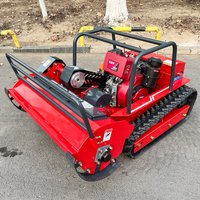 Customized high-quality all terrain artificial intelligence remote control lawn mower exclusive beauty customer service answer