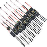 HV Brushless 10A 20A 30A 40A 50A 60A 80A 100A ESC 2-6S Lipo Battery 3A/5V BEC Quadcopter Aircraft FixedWing Multi-axis Drone