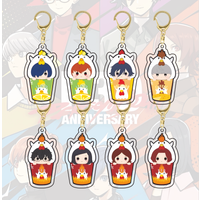 Persona Series P30 Anniversary Acrylic Stand Makoto Kotone Yu Joker Q Version Standee Desk Decor Birthday Gift For Fans Keychain