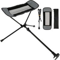 Outdoor Portable Chair Foot Rest Foldable Camping Footrest Footrest Retractable Camp Footrest for Reclining Chair Moon Chair