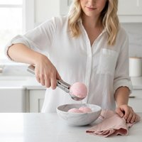 1/3Pcs Stainless Steel Ice Cream Scoop Multi-Functional Fruit Melon Baller Kitchen Gadget For Cookie Cupcake DIY Baking