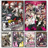Poster Home self-adhesive waterproof wall sticker, aesthetic decor for living room, bedroom and bar A-Danganronpa