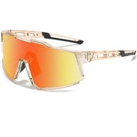 AliExpress New 2025 Outdoor Sports Sun Glasses Men Women Unisex Relfective UV400 Cycling Sunglasses