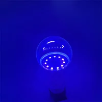 85-265V E27 UV Light Bulbs LED Lamp Blacklight 395nm Ultraviolet Lamp Body Paint Fluorescent Light Glow Party Disco Bar Decor