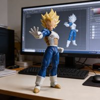 Bandai SH Figuarts Dragon Ball Z Awakened Super Saiyan Vegeta Blood Model Action Figure Toy Collectible