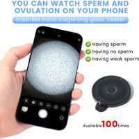 Home sperm observation male sperm test kit accurate observation of sperm concentration during exercise and quick results obtaine