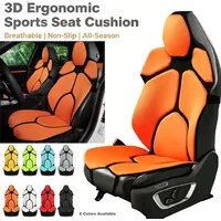 For LYNK&CO 05 2020-2026 Breathable Mesh Car Seat Cushion Ergonomic Lumbar Support Anti-Slip Auto Seat Protector Pad