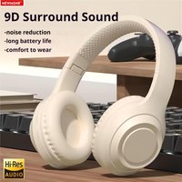 9D Surround Bass Headsets Wireless Bluetooth 5.3 Headphones Over Ear Noise Reduction Sports Gaming Earphone with HD Mic Handfree