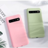 Fundas Matte Skin Case For Samsung Galaxy S10 S8 S9 S10 S20 S31 Plus S10E S7 edge Note 8 Back Cover For Samsung S8 S9 Cases