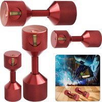Aluminium Two Hole Flange Alignment Pins Set With Built-in Level Compatible With 150LB For ASME Flanges 1/2 Inch To 14 Inch