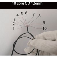 10 core soft PVC enameled e-cigarette cable replacement headphone cable headphone cable repair Bluetooth compatible headphones