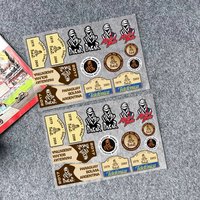D-dakar Card Stickers Moto Sticker Auto Body Bumper Windows Motorcycle Laptop Walls Vinyl Decal Car Tuning Accessories
