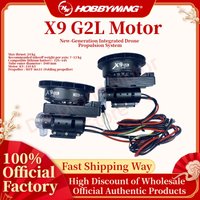 Hobbywing NEW X9 G2L Motor 9619-110KV 14 S 12 S 3611 Propeller Max Thrust 24 kg Tube 40mm For 16L Agricultural Quadcopter Parts