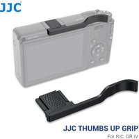JJC Aluminum Alloy Metal Camera Hot Shoe Thumb Up Grip for Ricoh GRIV GR IV Ricoh GR4 Camera Grip Thumb Rest Camera Accessories