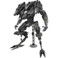MOC-212535 Games Armored Core Swordfish Mech Buliding Blocks Model Swordfish High-Tech Mech Bricks Assembly Toys Kids DIY Gifts
