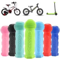 AliExpress NONE 1 Pair Rubber Bike Bicycle Handle Bar Grips Anti-slip Waterproof Tricycle Scooter Handlebar For Kids Child Cycling Handle Bars