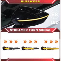 Clignotant LED dynamique pour rétroviseur latéral, 2 pièces, lumière séquentielle pour SEAT Leon Mk3 5F Ibiza Mk5 KJ Arona 2018