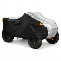 Universal Quad Bike ATV Cover 190T Waterproof Dust UV Protector for Motorcycle Scooter Kart Motorbike for Polaris Honda Yamaha