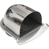 Wall Air Vent Outlet Stainless Steel Metal Cover Ducting Ventilation Exhaust Grille Cover Heating Cooling Vents Cap 100mm 150mm
