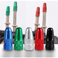 4Pcs Aluminum Alloy Road MTB Track Racing Bike Tube Tyre Bicycle Tire Wheel French Valve Cap Presta AIR Valve Caps