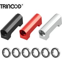 TRINOOD Aluminum Alloy Basher Block Drive Shaft Support and Bearings for 1/5 X-MAXX 6S & 8S Upgrade Parts