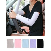 AliExpress NONE 1 Pair Cool Cycling Sleeve Sport Cooling Arm Sleeves Anti-sunburn Sunscreen Uv Sports Safety Fitness Body Building Entertainment