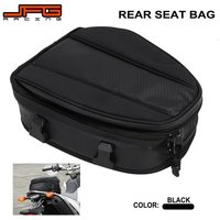 AliExpress JFGRACING Motorcycles Tail Bags Waterproof Rear Seat Bag Backpack Electric Dirt Bike Rain Cover Rider Pack Scooter Luggage Buckle Strap