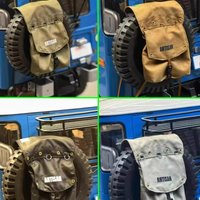 1pcs Spare Tire Bag Empty Package for 1/10 RC Crawler Car Traxxas Rc4wd Defender Camel Cup Accessories