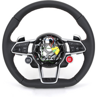 R8 Volante With Start Button Full Perforated Leather Steering Wheel for Audi A3 A4 A5 A6 B8 B9 Q3 Q5 TT TTRS RS3 RS4 S3 S4 S5 8V