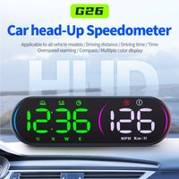 G26 Head-up display (HUD) Car GPS LED Smart Digital Speedometer KM/H MPH Overspeed reminder For Truck SUV Motorcycle Accessories
