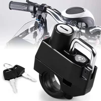 AliExpress NONE Motorcycle Helmet Lock - Anti-Theft Security with 2 Keys, Compact & Weather Resistant for Motorbike, Scooter, E-Bike Protection