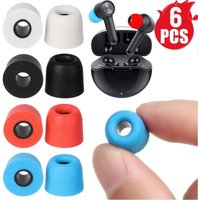 1-6Pairs Soft Memory Foam Earbuds Noise Reduction Replacement Ear Tips EarPads Earphone Eartips For 4.5mm Nozzle In-Ear Earphone
