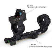 Canis Latrans tactical 25.4mm 30mm rifle scope mount red dot sight base bracket set