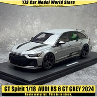 GT Spirit 1/18 AUDI RS 6 GT GREY 2024 Car Model Static Display Piece Collection GT965