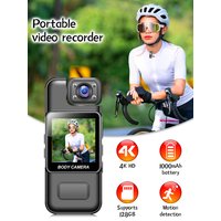 AliExpress CUGUU Ultra HD 4K WiFi Mini Camera Portable Police Camera Infrared Night Vision Function Suitable for Police Use Outdoor Cycling