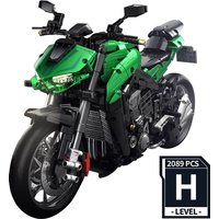 Technical MOC Kawasakied Z1000 Motorcycle Model Building Blocks City DIY Motorbike Racing Car Bricks Toys For Children Boy Gifts