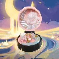 POP MART Romantic Ring Box Series 4 Scene Sets Blind Box Surprise Mystery Box Toys Kawaii Anime Action Figure Dolls Girls Gift