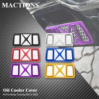 Motorcycle Oil Cooler Cover Radiator Guards Protection Aluminum For Harley Touring Road Street Electra Glide FLHTK 2023.5-2025