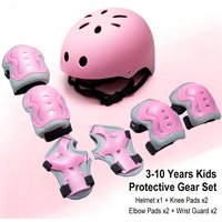 AliExpress AMMOTT Durable Lightweight Crash-Proof Helmet And Comfortable 3-in-1 Pad Set for Ages 3-10 Ideal for Trike Skates Or Balance Bike