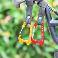 1Pcs Motorcycle Electric Scooter Hook Front Hook Aluminum Alloy Handlebar Hook for Bicycle Handlebar Hook Clip No-Drill Hook