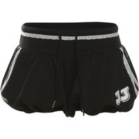 American Style Puff High Waist Shorts Casual Stripe Drawstring Short Pants Loose Sweatpants Wide Leg Shorts Women Ins Style