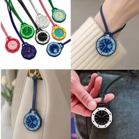 New Fashion & Casual A-P Collaboration Pocket Watch Fashion Quartz Wristwatch Waterproof Leather Strap Pendant Hanging Watch