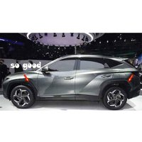 4Pcs Front Rear Left Right Wheel Eyebrow Stickers Trim Side Cover Decor Fit For Hyundai Tucson NX4 2022 2021