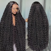 200% Density 30 32 Inch 13X4 HD Deep Wave Human Hair Wigs Burmese Curly Lace Front Wig 5x5 Glueless Wig Human Hair Ready To Wear