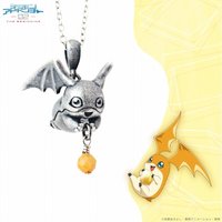 Necklace for Women Digital Monster Necklaces Female Patamon Pendant Trend Neck Silver Color Japanese Fashion Couples Party Gift