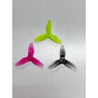 4Pairs Gemfan Hurricane 2023 2X2.3X3 3-Blade Toothpick Propeller 1mm or 1.5mm for RC FPV Racing Freestyle 2inch Toothpick Drones